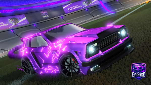 A Rocket League car design from Apex_Pyro