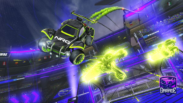 A Rocket League car design from HogginWaffle