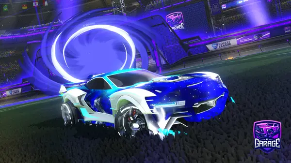 A Rocket League car design from supertopo08