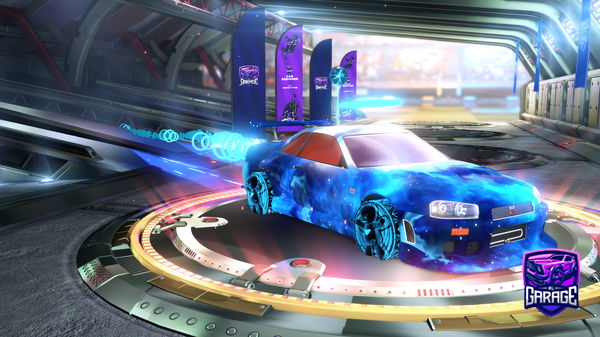 A Rocket League car design from Tiger_009_