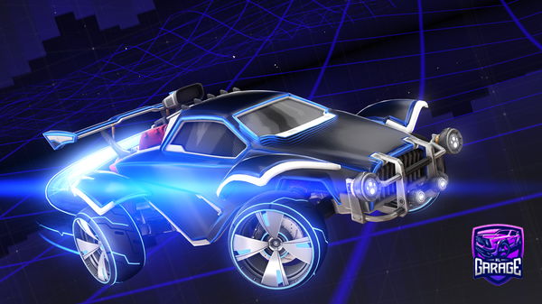 A Rocket League car design from ExotikSC