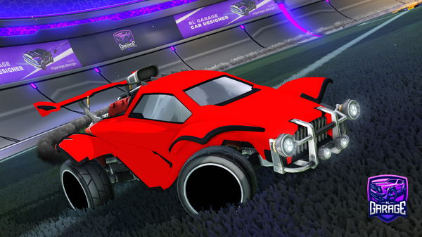 A Rocket League car design from boosted497