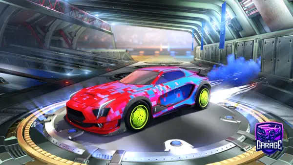 A Rocket League car design from ChatDisabled-RL