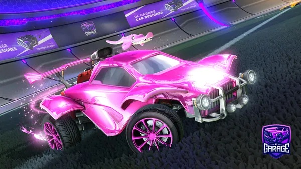 A Rocket League car design from thelittlepunks