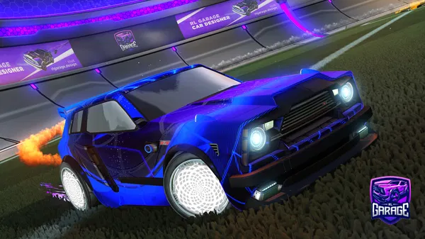 A Rocket League car design from DunnitRL_on_YT