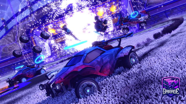 A Rocket League car design from moistj