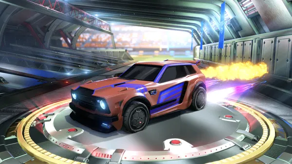 A Rocket League car design from VAD_FAN_VILL_DU