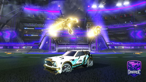 A Rocket League car design from Mysman11