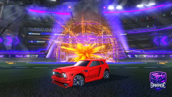 A Rocket League car design from Duovaras