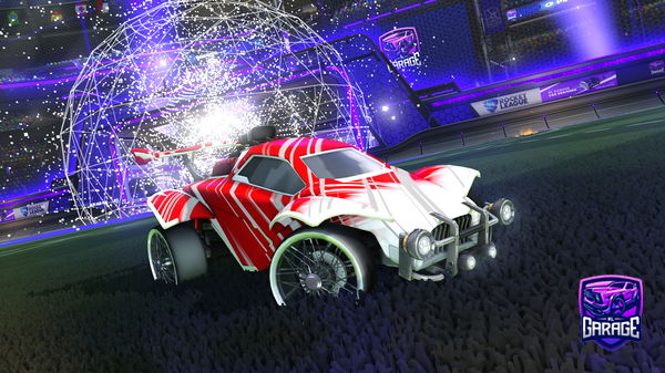 A Rocket League car design from -Mortensen-