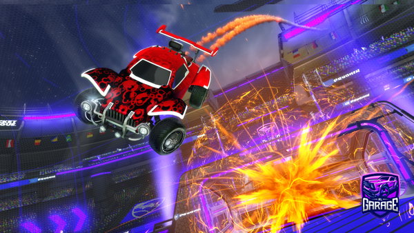 A Rocket League car design from Torl