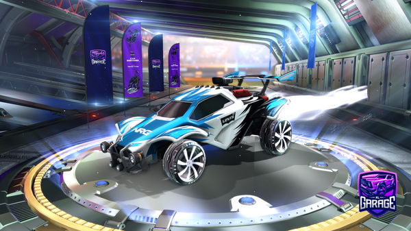 A Rocket League car design from Tapin