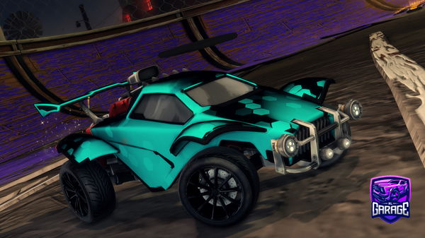 A Rocket League car design from arthurroos