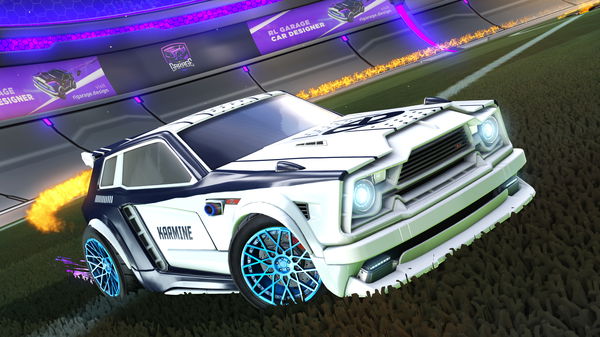 A Rocket League car design from LND_pink_pnda