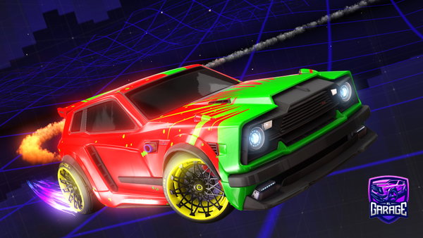 A Rocket League car design from bloodsarge316