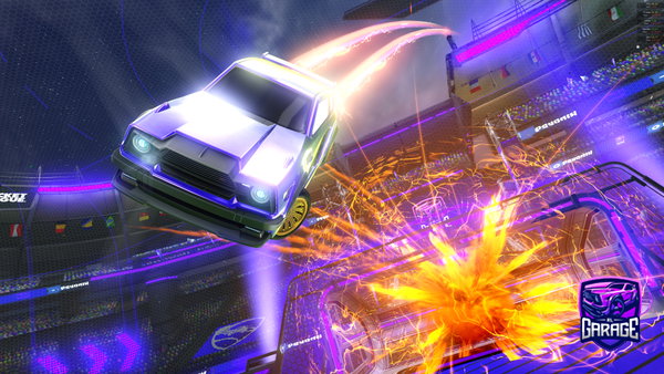 A Rocket League car design from ARG-_-sobrado