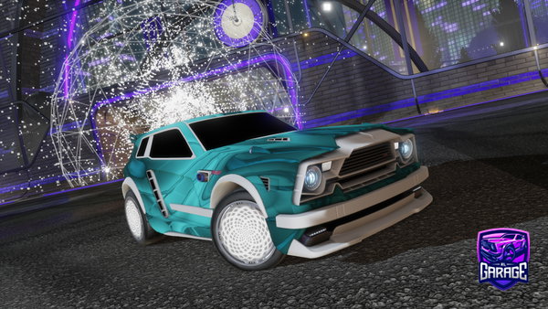 A Rocket League car design from WEBird