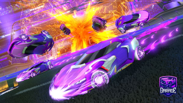 A Rocket League car design from FoxlyBlight