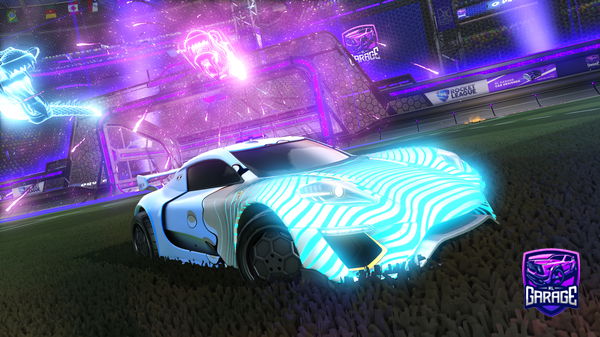 A Rocket League car design from Aztro14