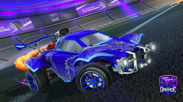 A Rocket League car design from zaddation