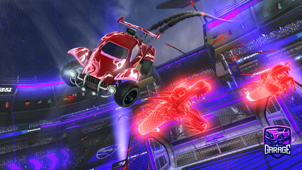 A Rocket League car design from Zeto_likes_women