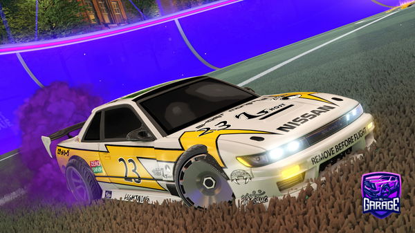 A Rocket League car design from Rizzilantee