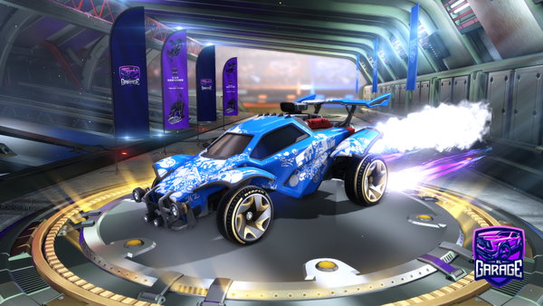 A Rocket League car design from MrBooost