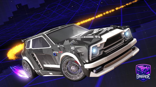 A Rocket League car design from VSlux