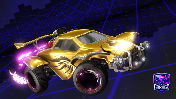 A Rocket League car design from krowi_rycerz