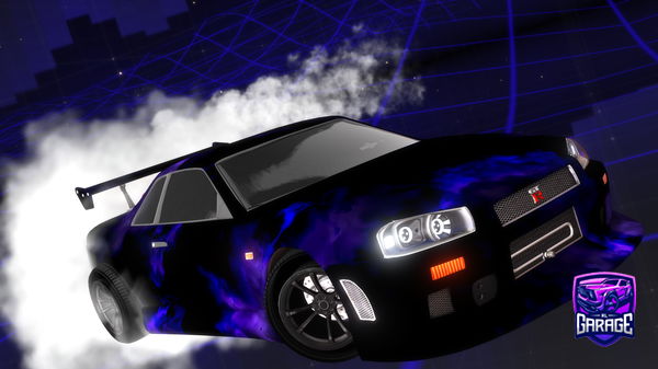 A Rocket League car design from GraNoahBar4092