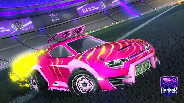 A Rocket League car design from Void_K1773R