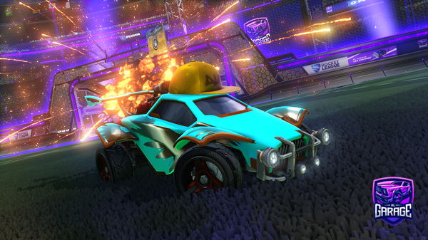 A Rocket League car design from Deamone