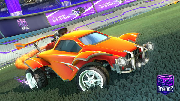 A Rocket League car design from Distrxctd