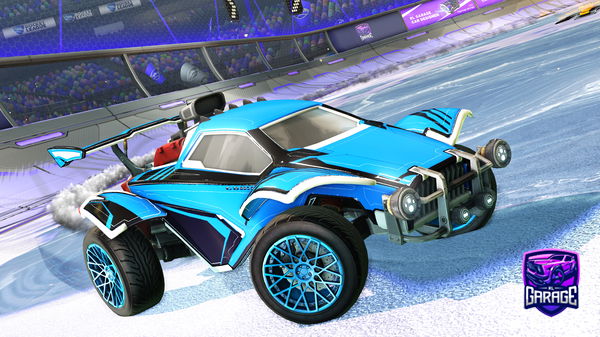 A Rocket League car design from I-IceI