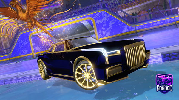 A Rocket League car design from Yoastytoasty