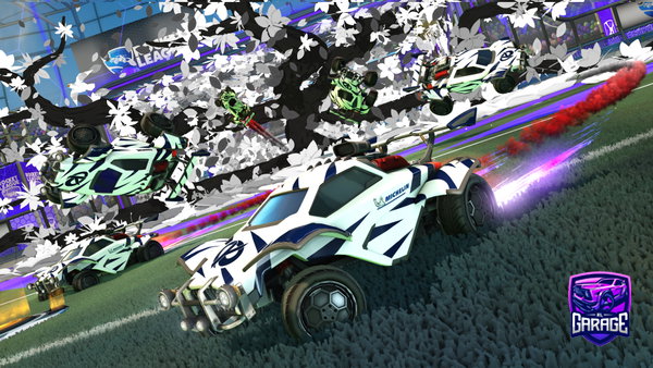 A Rocket League car design from Mingus123