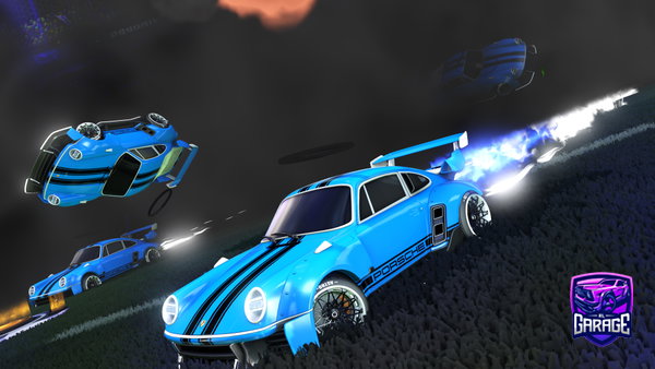A Rocket League car design from LSKrogager