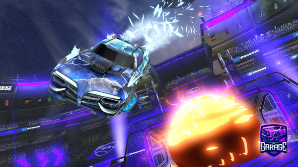 A Rocket League car design from SuperNovaVXZ