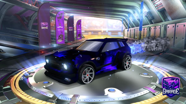A Rocket League car design from Vovvenjessie