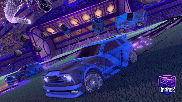 A Rocket League car design from BillyRobbo