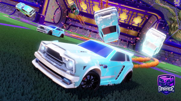 A Rocket League car design from Dylanitouwu