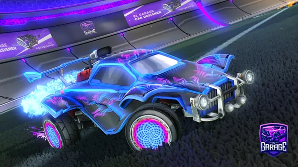 A Rocket League car design from KhiJ18