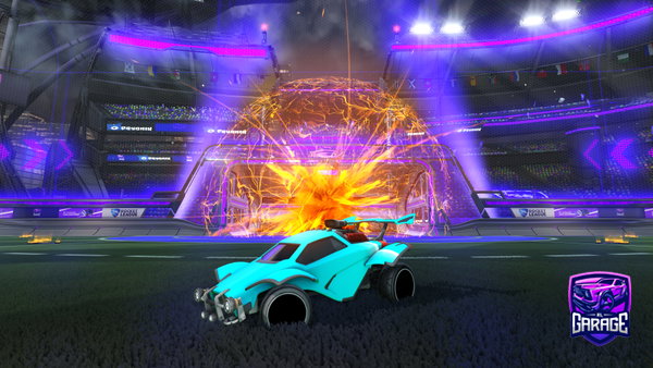 A Rocket League car design from JohnnyEevwesta