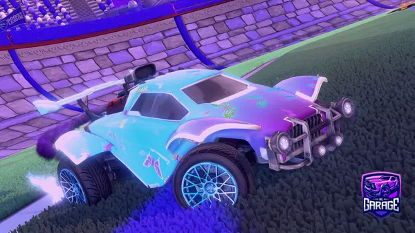 A Rocket League car design from Rdicko