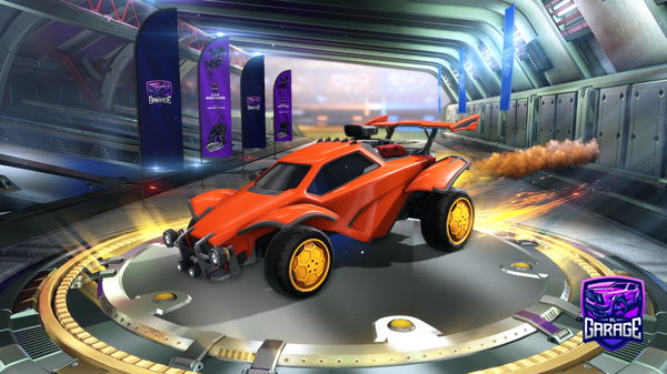 A Rocket League car design from V1P3RZ