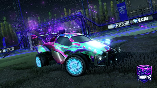A Rocket League car design from Freakgamer_K2