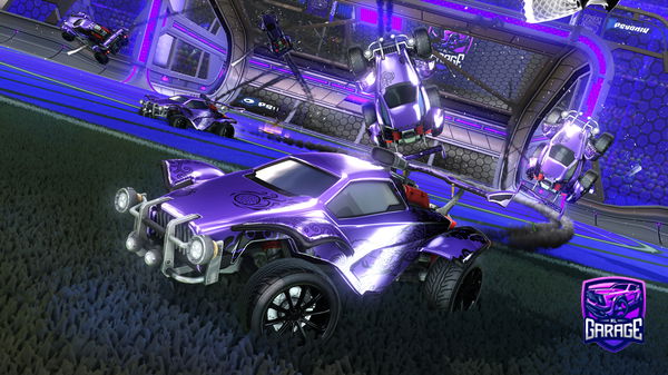 A Rocket League car design from CHIBIXofficial