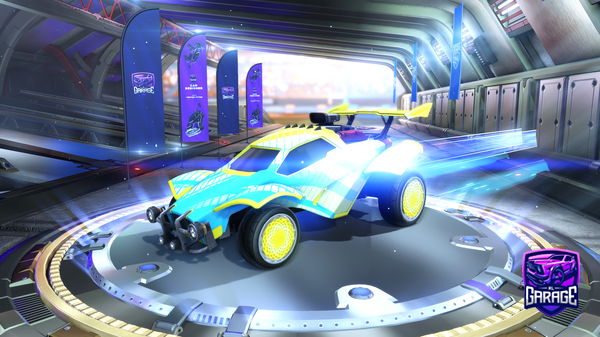 A Rocket League car design from ThaPinheadLarry