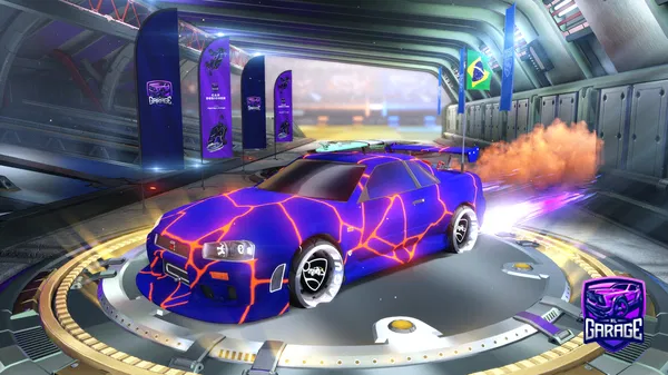A Rocket League car design from Fesck_BR