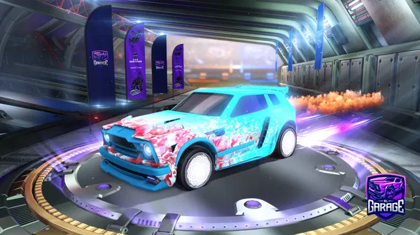 A Rocket League car design from Pulsepeanut